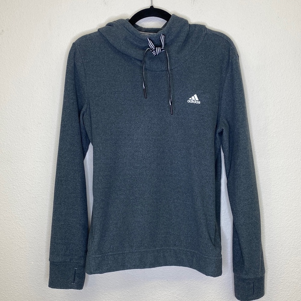 adidas Fleece Pullover Hoodie Size Medium